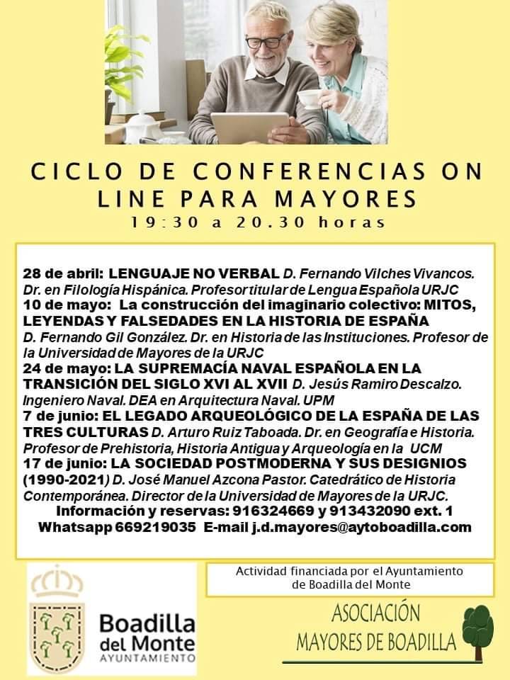 AMPLIACI�N CICLO CONFERENCIAS HASTA 17 JUNIO